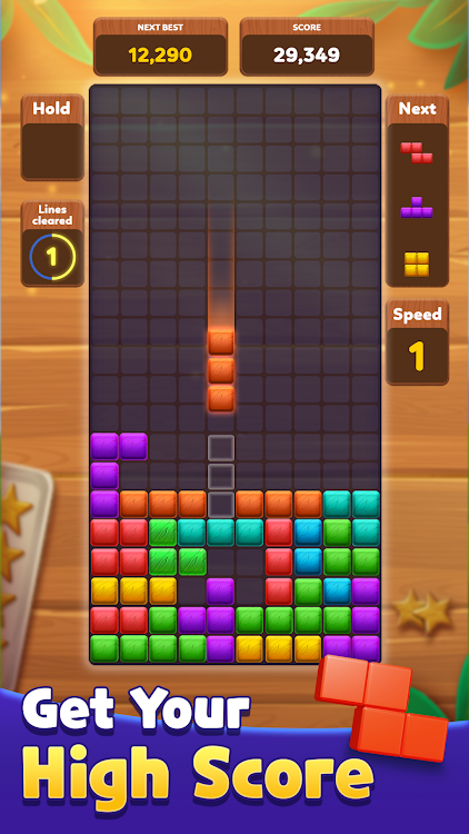 #2. Classic Falling Brick (Android) By: LemonadeStudio