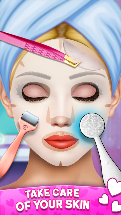 #2. Doctor ASMR Makeover Salon (Android) By: BigByte Games