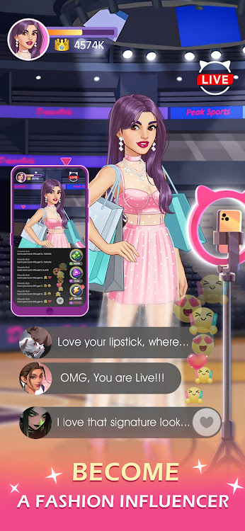 #6. Influencer Story: Rise to Fame (Android) By: Mars-Games