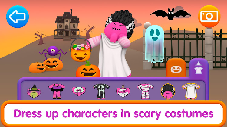 #3. Pocoyo Halloween (Android) By: Animaj Investment SPV