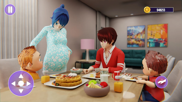 #3. Pregnant Mother Family Life (Android) By: ZeroLoft Games