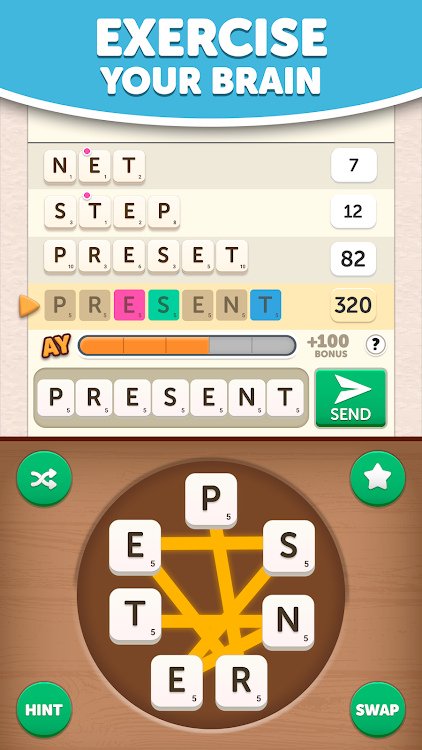 #3. Anagram Yatzy - Word Game (Android) By: FunCraft Games