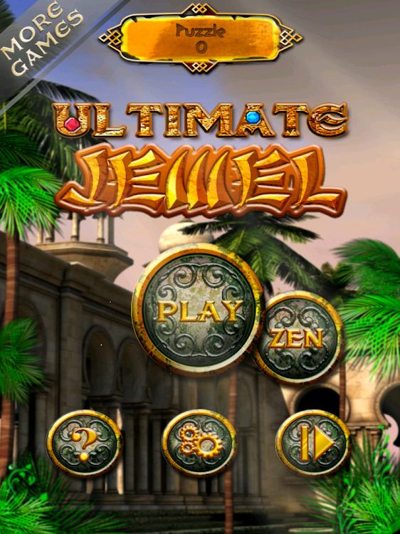 #4. Ultimate Jewel (Android) By: Balloon Island