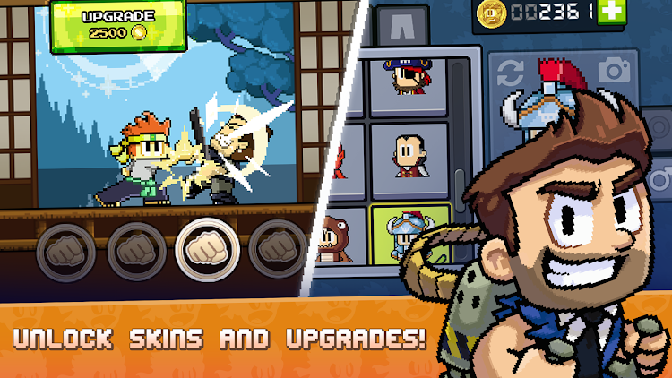 #5. Dan the Man: Action Platformer (Android) By: Halfbrick Studios