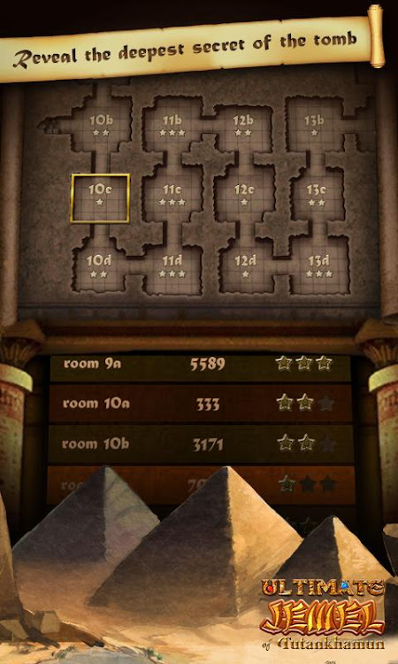 #3. Ultimate Jewel 2 Tutankhamun (Android) By: Balloon Island