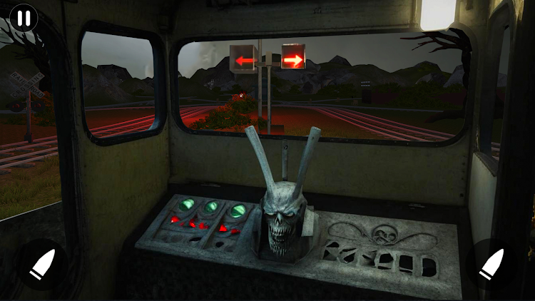 #3. Scary Spider Horror Train Game (Android) By: Knight Wolf