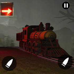 Scary Spider Horror Train Game