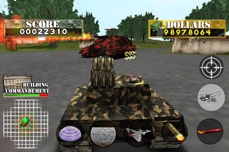 #3. Tank War Defender 2 (Android) By: Darie Productions