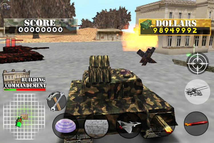 #4. Tank War Defender 2 (Android) By: Darie Productions