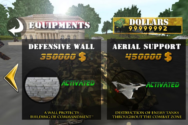 #5. Tank War Defender 2 (Android) By: Darie Productions