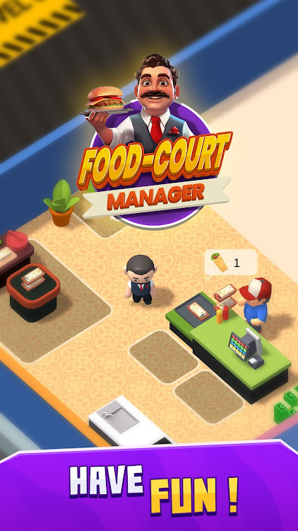 #5. Food Court Restaurant Tycoon (Android) By: Starfish Game Studio