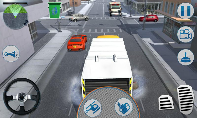 #8. Road Garbage Dump Truck Driver (Android) By: MobilMinds Apps