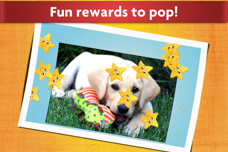 #9. Puzzle Games Dogs Jigsaw (Android) By: App Family Kids - Games for boys and girls