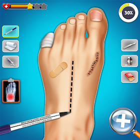 Foot Care: Offline Doctor Game