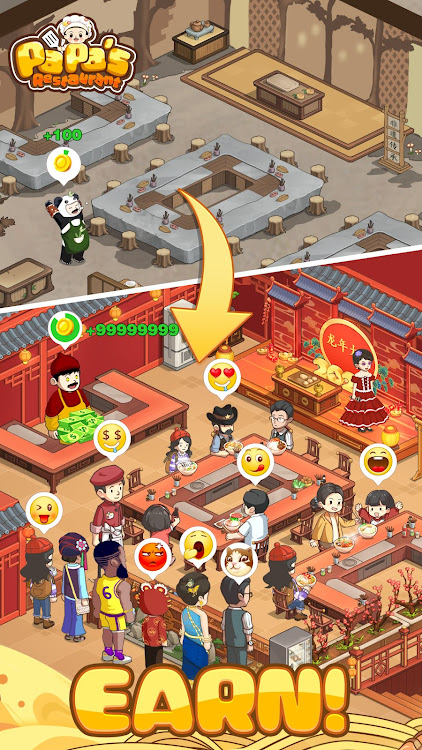 #4. Papa's Restaurant (Android) By: SCU GAME