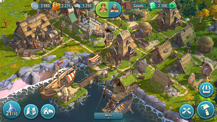 #7. Rise of Cultures: Kingdom game (Android) By: InnoGames GmbH