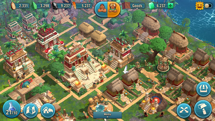 #8. Rise of Cultures: Kingdom game (Android) By: InnoGames GmbH