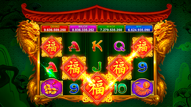 #6. Treasure Dragon - Online Slots (Android) By: Spiral Interactive