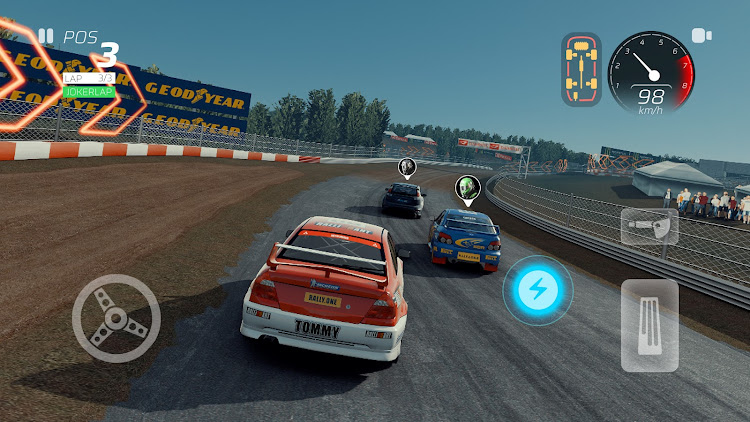 #5. Rally One : Race to glory (Android) By: zBoson Studio