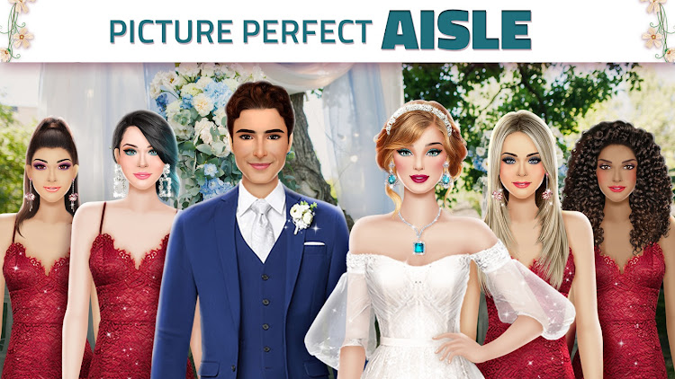 #8. Super Wedding Dress Up Stylist (Android) By: Games2win.com