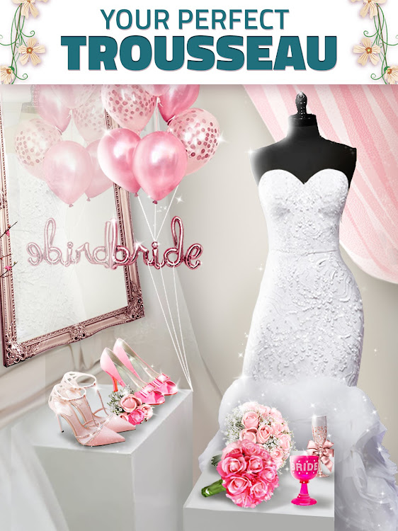 #10. Super Wedding Dress Up Stylist (Android) By: Games2win.com