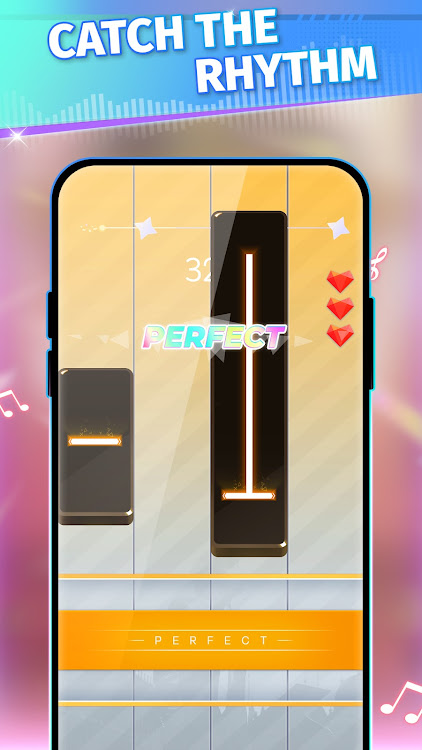 #2. Magic Piano Star:EDM Music (Android) By: Happy Go Game