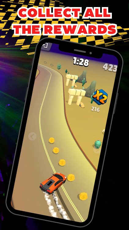 #4. Rhythm Racer: Phonk Drift 3d (Android) By: DSGAME