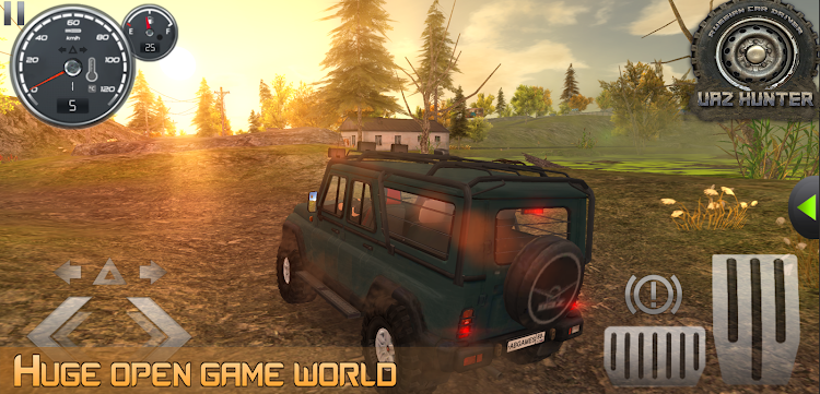 #2. Russian Car Driver Uaz Hunter (Android) By: ABGames89