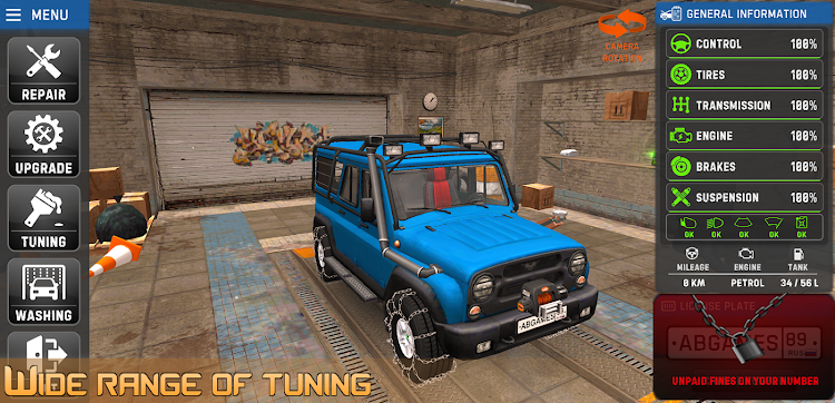 #4. Russian Car Driver Uaz Hunter (Android) By: ABGames89