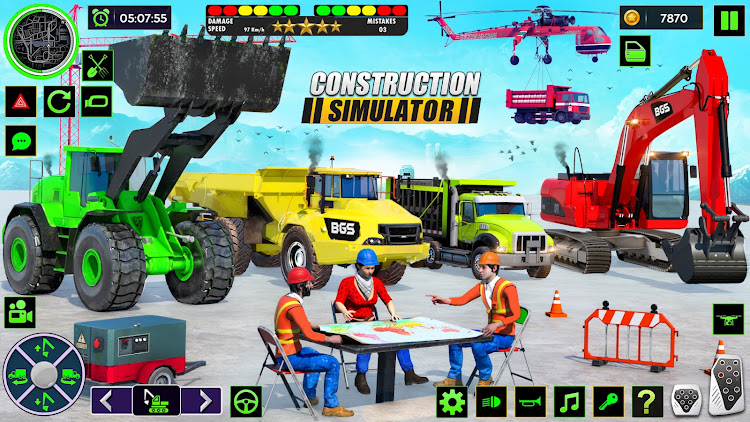 #7. Real Offroad Construction Game (Android) By: Game Pace