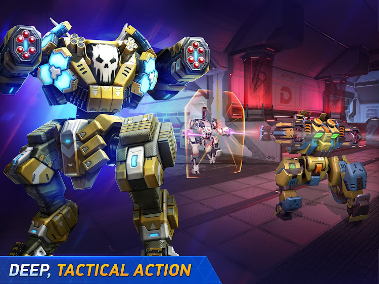 #3. Mech Arena - Shooting Game (Android) By: Plarium Global Ltd