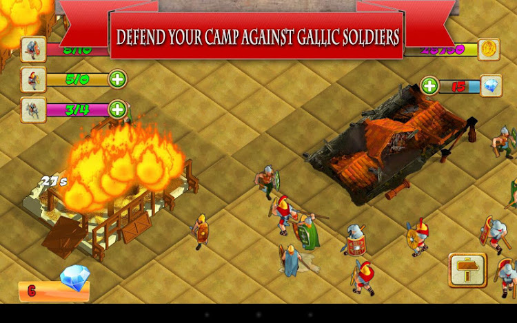 #3. CAESAR EMPIRE WAR (Android) By: Milleniona