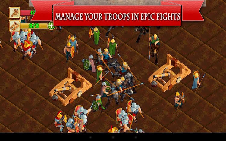 #4. CAESAR EMPIRE WAR (Android) By: Milleniona