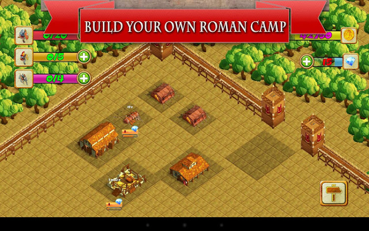 #6. CAESAR EMPIRE WAR (Android) By: Milleniona