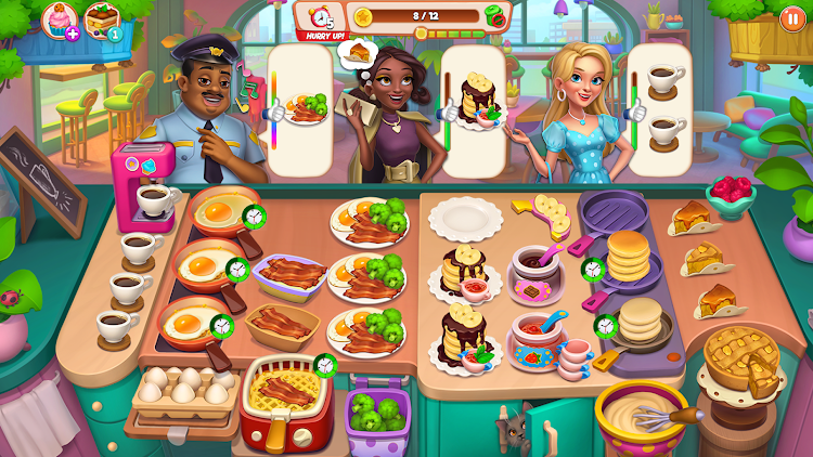 #5. Cooking Rage - Restaurant Game (Android) By: Tremex Games