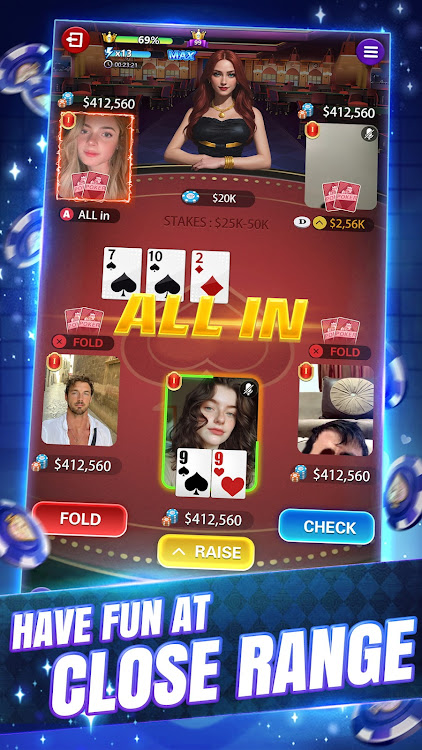 #6. Poker Club: Video 3D Game (Android) By: WH Mob GAMES