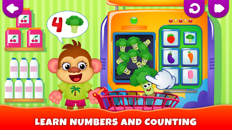 #4. Funny Food Games for Kids! (Android) By: Wow Kids