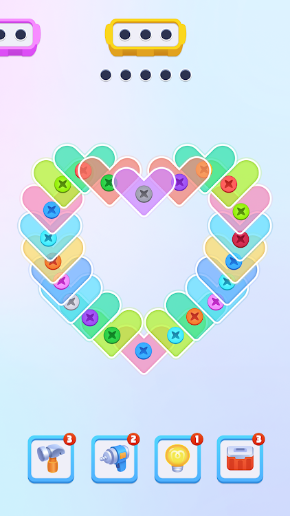 #3. Nuts Out - Screw Jam Puzzle (Android) By: FunSpace