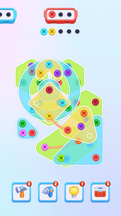 #4. Nuts Out - Screw Jam Puzzle (Android) By: FunSpace