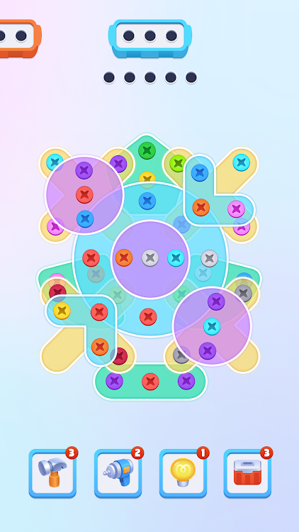 #5. Nuts Out - Screw Jam Puzzle (Android) By: FunSpace