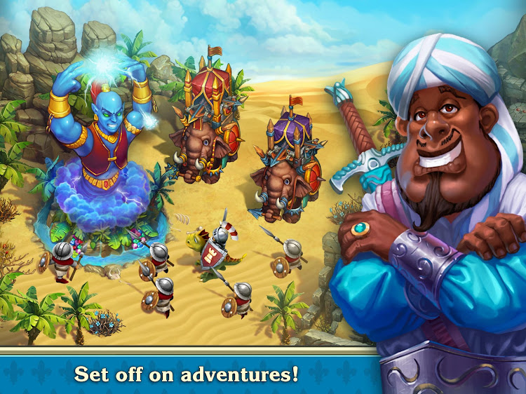 #7. The Tribez & Castlez (Android) By: Game Insight