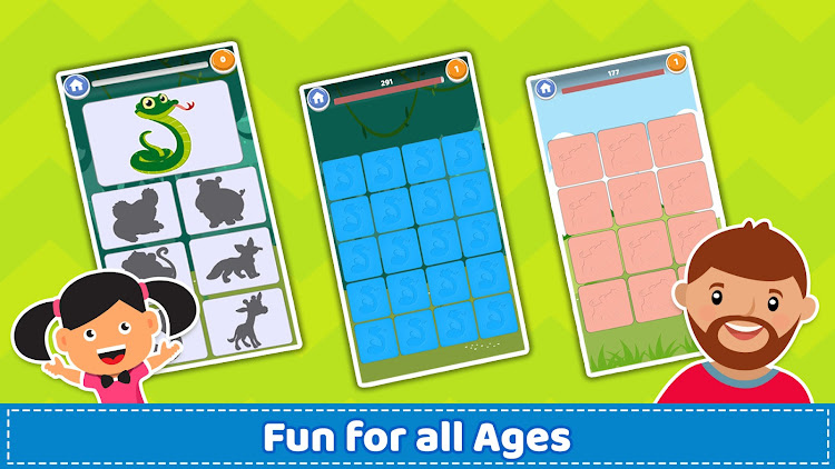 #5. Brain Game for Kids Preschool (Android) By: GunjanApps Studios