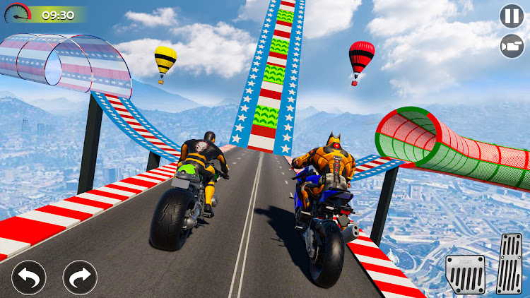 #5. Extreme Stunt Motorbike Racing (Android) By: gamesoultech