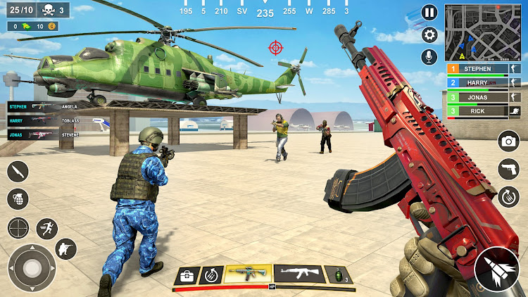 #2. Anti-Terrorist Shooting Game (Android) By: Frenzy Games Studio