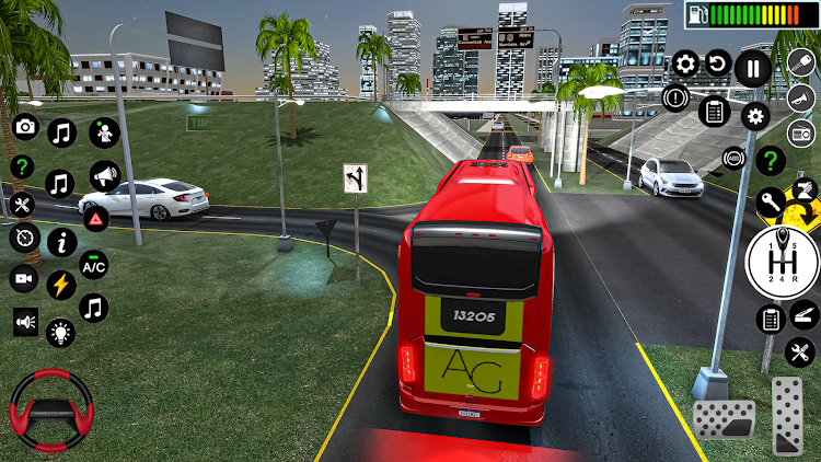 #6. Bus Driving Games : Bus Games (Android) By: Fun Drive Games