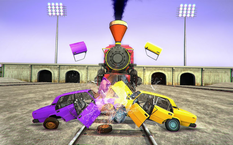 #3. Train Derby Demolition - Car D (Android) By: Gamez.io