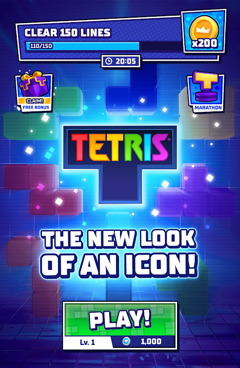 #8. Tetris® (Android) By: PLAYSTUDIOS INC