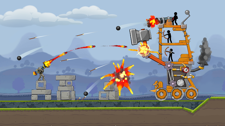 #6. Boom Stick: Bazooka Puzzles (Android) By: BYV