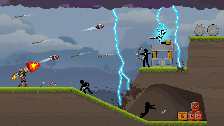 #8. Boom Stick: Bazooka Puzzles (Android) By: BYV