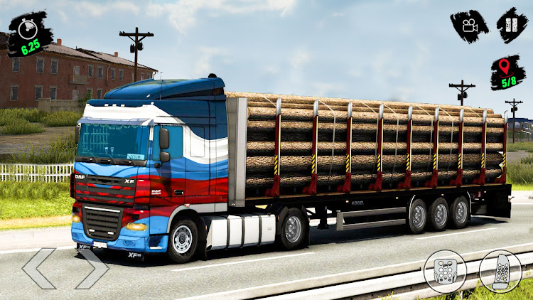 #6. Real Truck Drive Simulator 3D (Android) By: Gameboost Studio Inc.